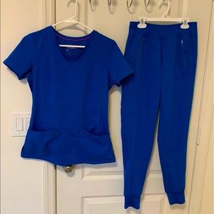 Healing hands scrubs purple label XS